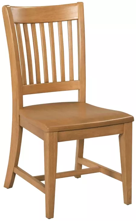 Kafe Cappuccino Performance Fabric Rake Back Dining Chair