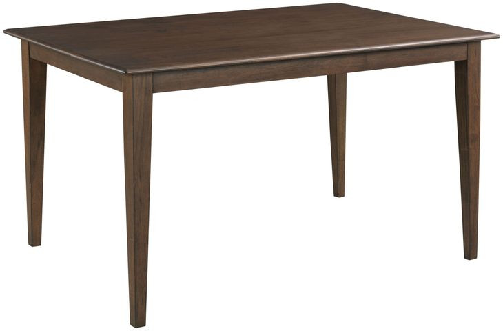 Kafe Mocha 60" Rectangular Dining Table