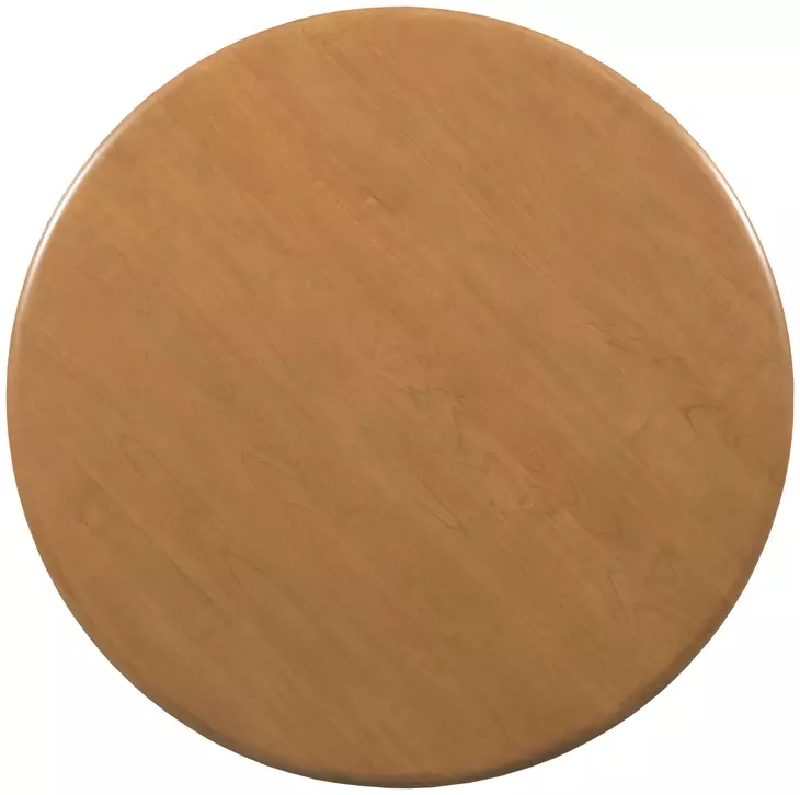 Kafe Cappuccino 54" Round Quad Dining Table