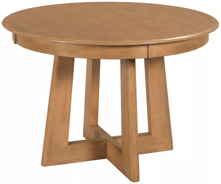 Kafe Cappuccino 44" Round Pedestal Dining Table