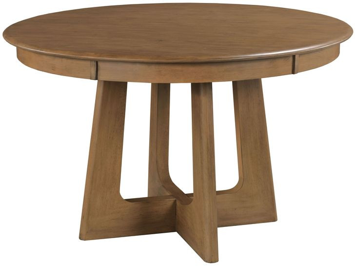 Kafe Latte 54" Round Dining Table