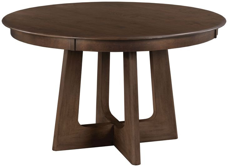 Kafe Mocha 54" Round Dining Table
