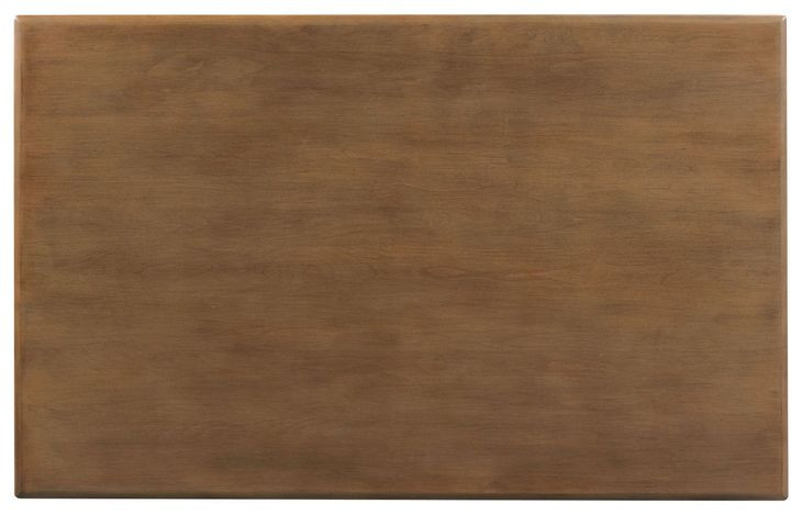 Kafe Latte 60" Rectangular Leg Dining Table