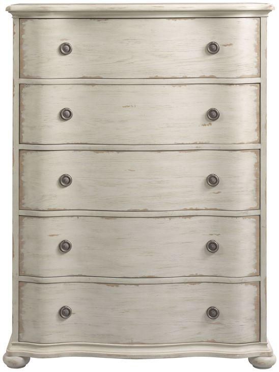 Helene Creme Breve 5 Drawer Chest