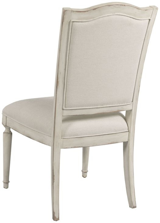 Daniella Creme Performance Fabric Side Chair