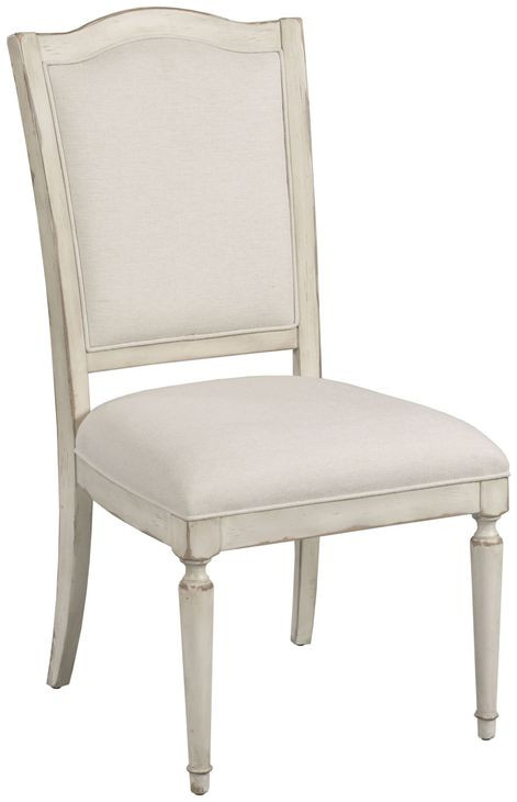 Daniella Creme Performance Fabric Side Chair