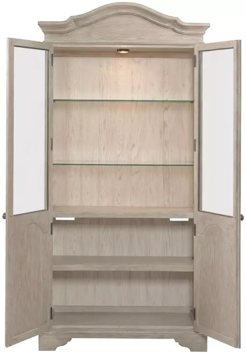 Cambric Breve 2 Door Display Cabinet with LED