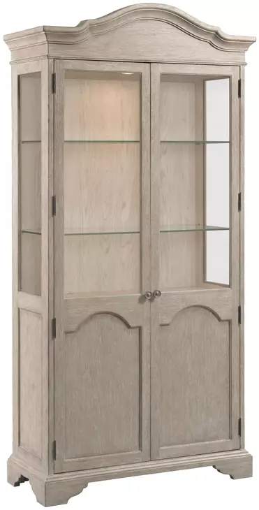 Cambric Breve 2 Door Display Cabinet with LED