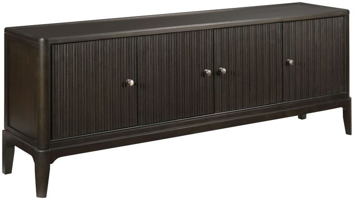 Essential Black 78" TV Stand