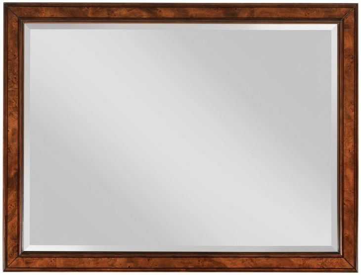 Andover Medium Stain Rectangular Landscape Dresser Mirror