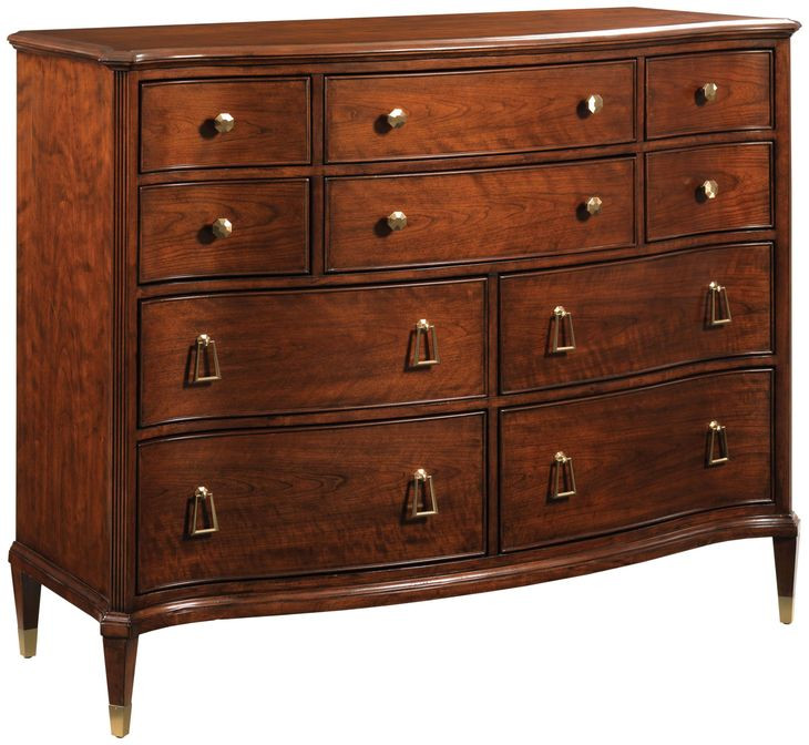 Julian Medium Stain 10 Drawer Bureau