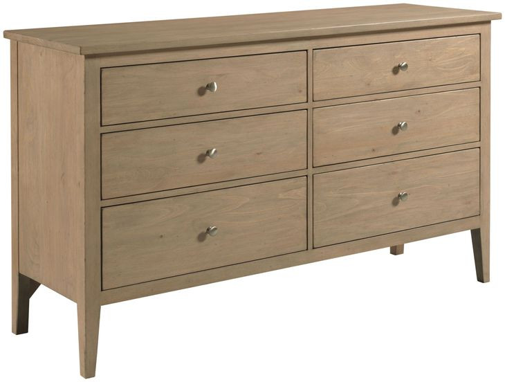 Glenwood Oatmeal 6 Drawer Dresser