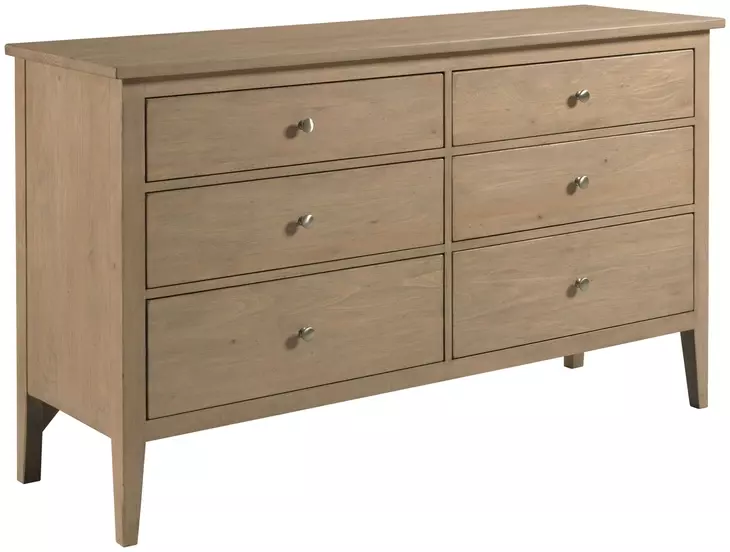 Glenwood Oatmeal 6 Drawer Dresser