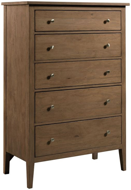 Arbor Bark Spindle Low Profile Bedroom Set