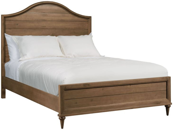 Woodlawn Bark King Panel Bed