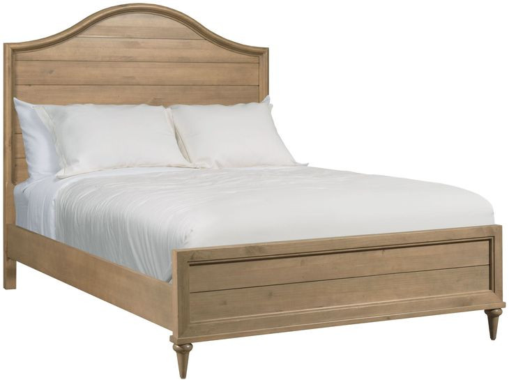 Woodlawn Oatmeal Queen Panel Bed