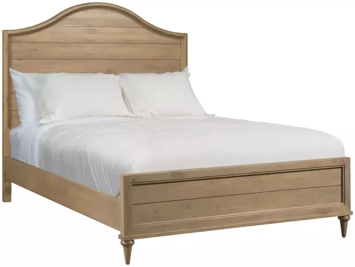 Woodlawn Oatmeal King Panel Bed