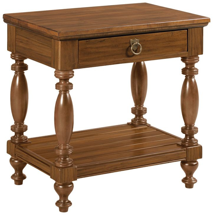 Warren Heritage Maple Bedside Table with 1 Drawer