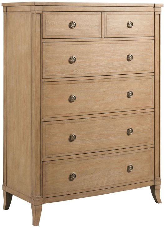 Chastain Caramel 6 Drawer Chest