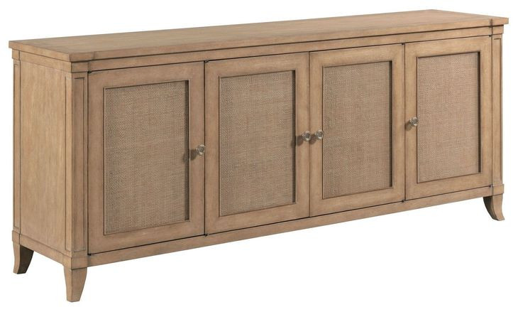 Chastain Caramel 76" TV Stand