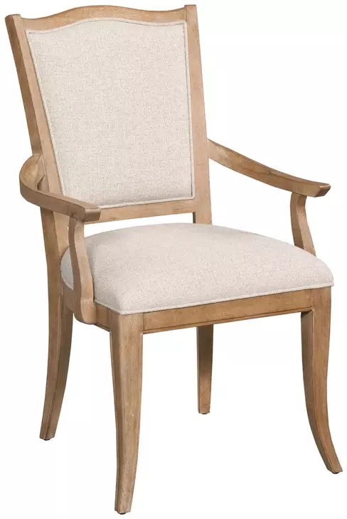 Weybridge Beige Upholstered Arm Chair