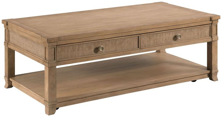 Woodfield Caramel Rectangular Cocktail Table