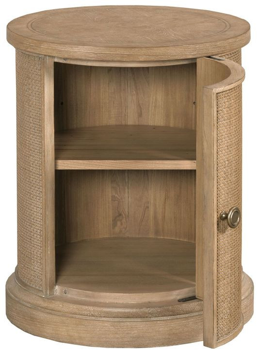 Woodfield Caramel Round Accent Table