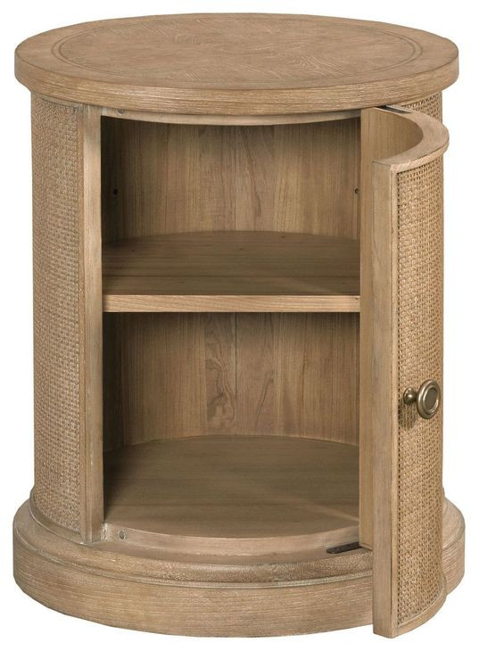 Chastain Caramel Round Accent Table