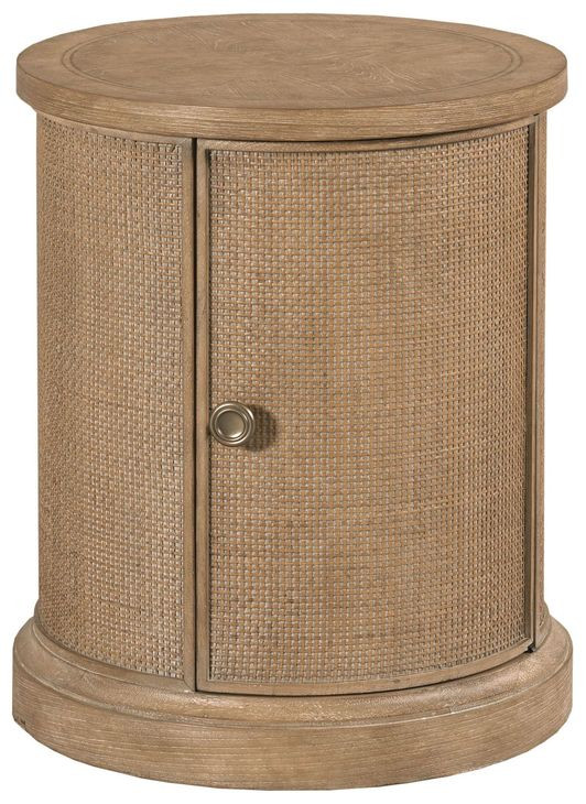 Woodfield Caramel Round Accent Table