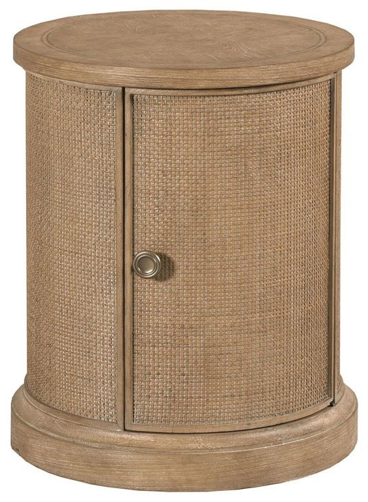 Chastain Caramel Round Accent Table