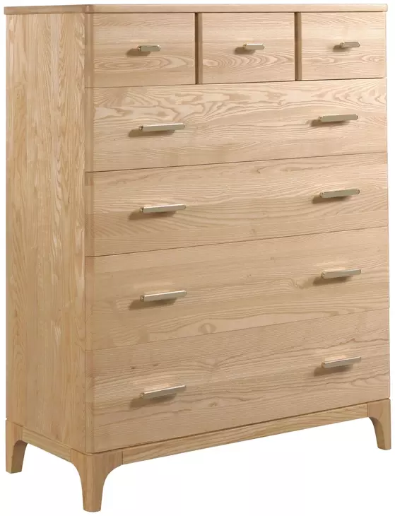 Kendall Ash Upholstered Panel Bedroom Set
