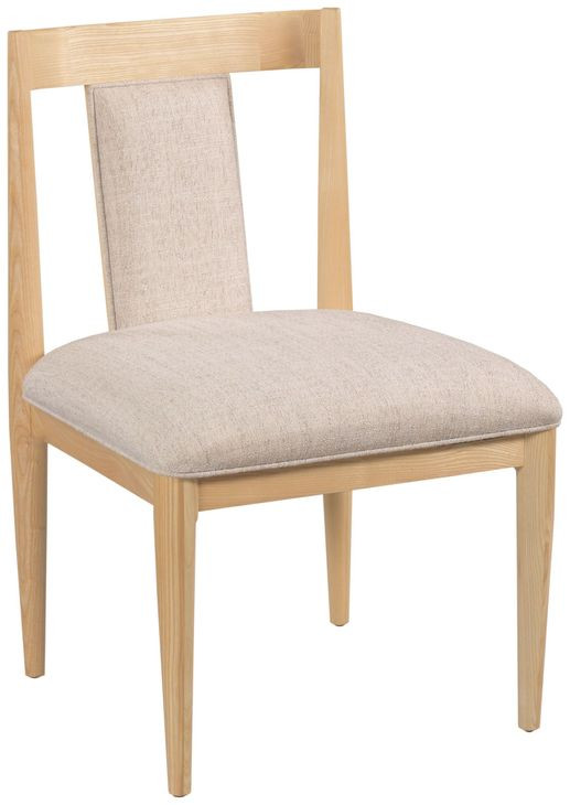 Woodbury Ash Upholstered Side Chair
