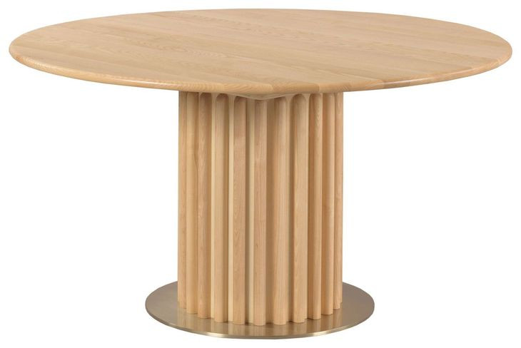 Highland Ash 54" Round Dining Table