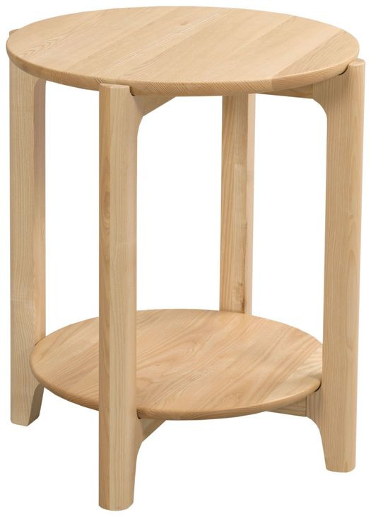 Newport Ash Round End Table
