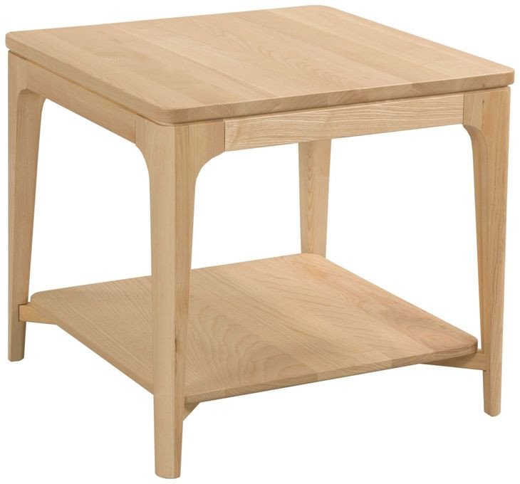 Newport Ash Square End Table
