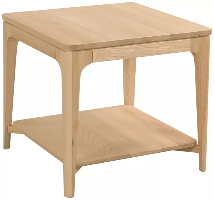 Newport Ash Square End Table