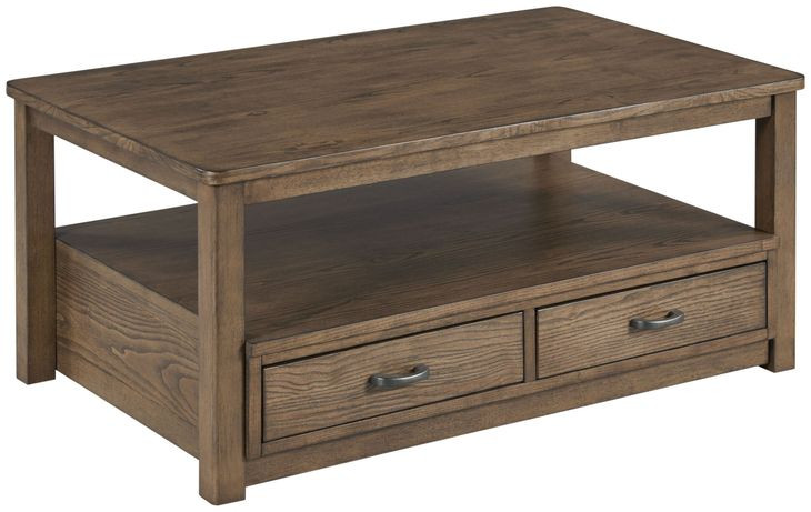Costa Way Hamilton Deep Brown Rectangular Coffee Table