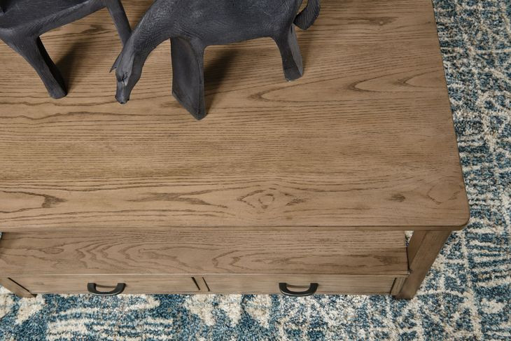 Costa Way Hamilton Taupe Rectangular Coffee Table