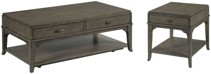 Nicolette Hamilton Charcoal Rectangular Occasional Table Set