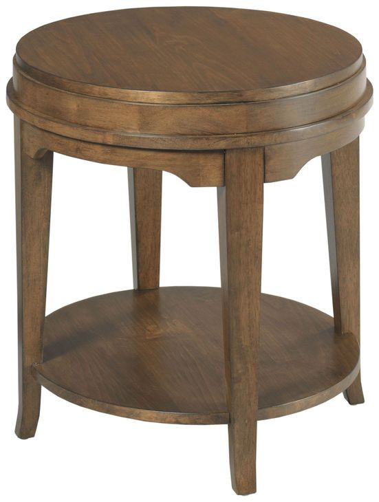 Nicolette Hamilton Auburn Oval End Table