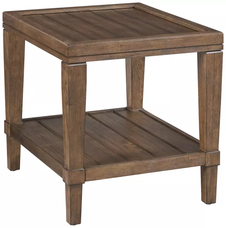 Oliver Hamilton Sepia Rectangular End Table