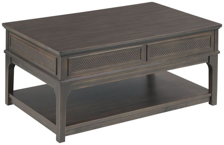 Serra Hamilton Soft Black Rectangular Lift Top Coffee Table