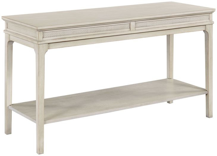 Serra Hamilton Classic White Oval Occasional Table Set