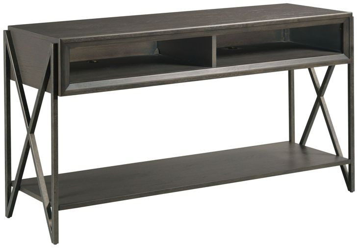 Simon Dark Stain Rectangular Console Table