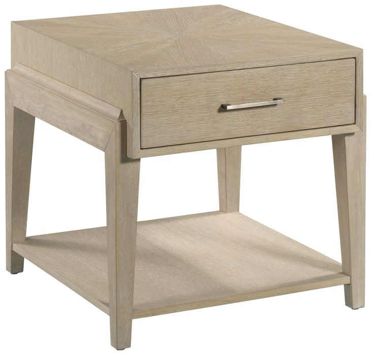 Kaplan Beige End Table