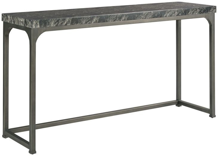 Ala Carte Earthtone Rectangular Sofa Table with Stools