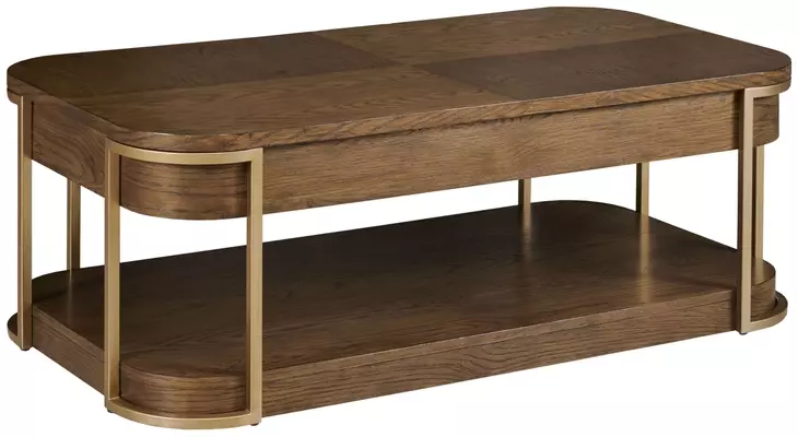 Emerit Medium Stain Rectangular Cocktail Table