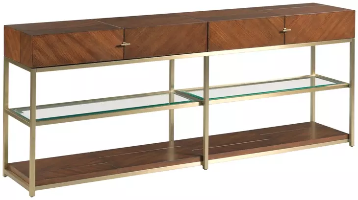 Jenkins Medium Stain Rectangular Sofa Table