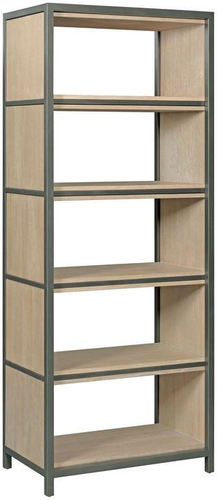 Jive Light Stain Etagere with 5 Shelves