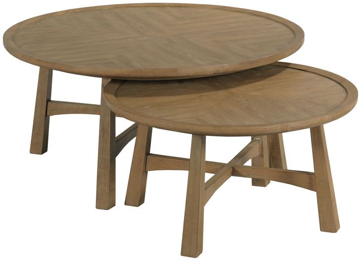 Milo Light Stain Occasional Table Set